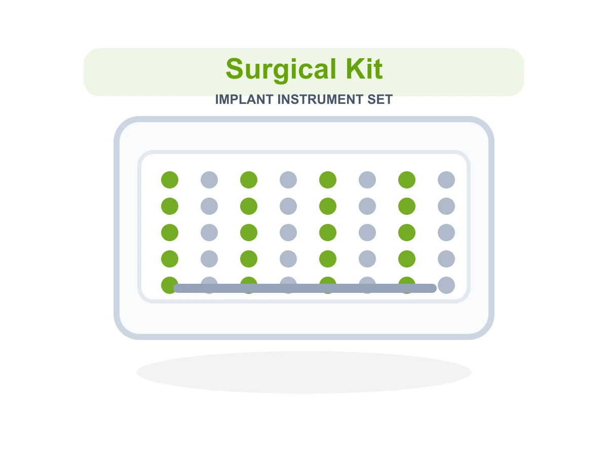 Surgical Kit - стоматологические импланты Implant instruments